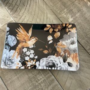 Elegant Floral and Bird Decorative soap  Tray brand NEW
